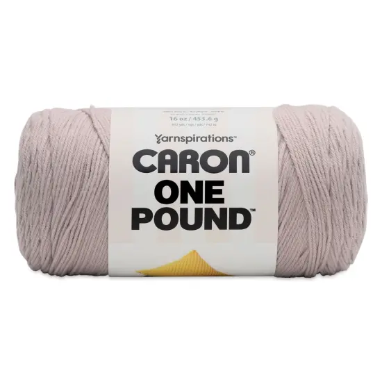 Caron One Pound Acrylic Yarn - 1 lb, 4-Ply, Dove {1}