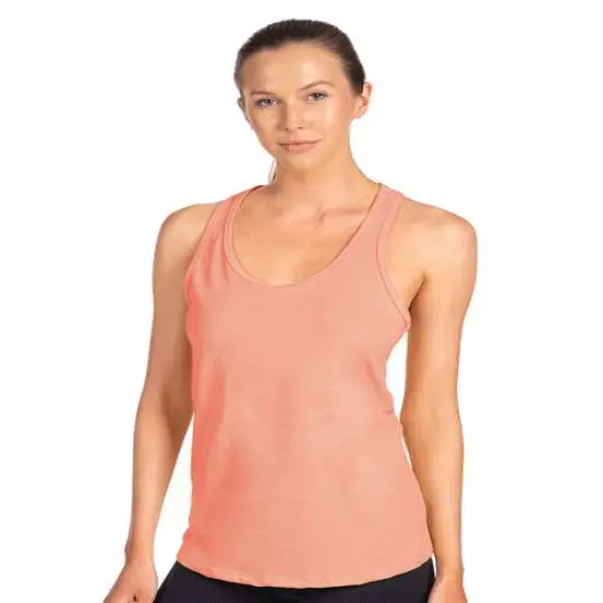 Next Level&reg; Women Ideal Racerback Tank Top Light orange {1}