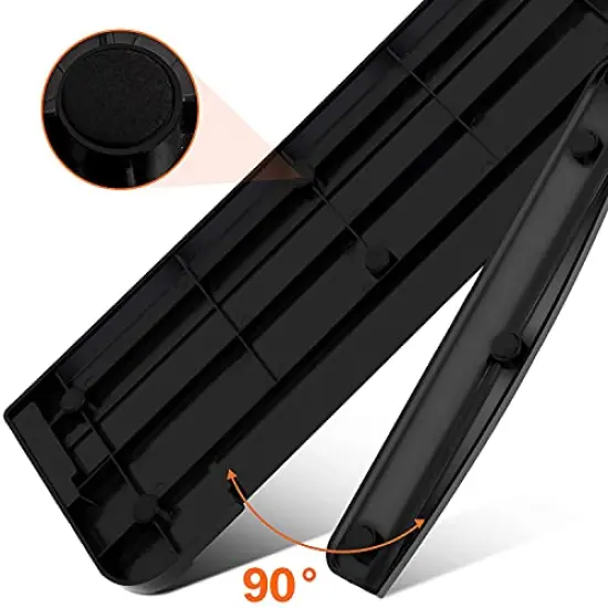 Paper Cutter Trimmer Small: 12 Inch Crafting & Scrapbooking Supplies for A4 Cardstock Photo Label with Automatic Security Safeguard and Foldable Ruler {3}