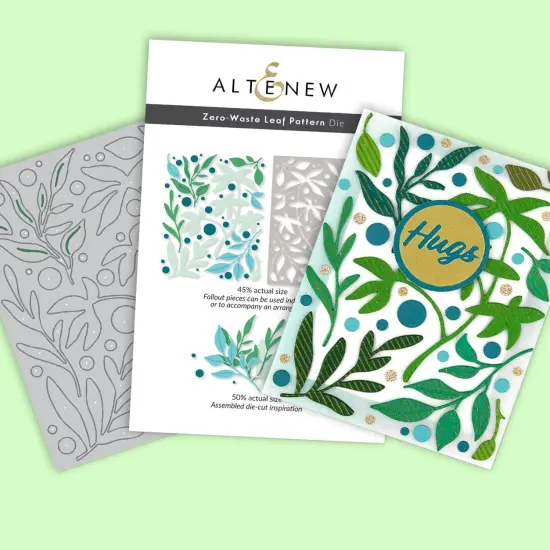 Zero-Waste Leaf Pattern Die {4}