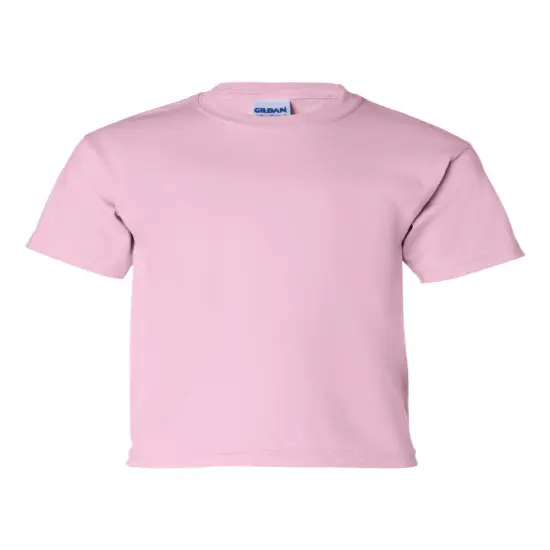 Gildan&reg; Ultra Cotton Youth Crewneck Short Sleeve T-Shirt Light pink {1}