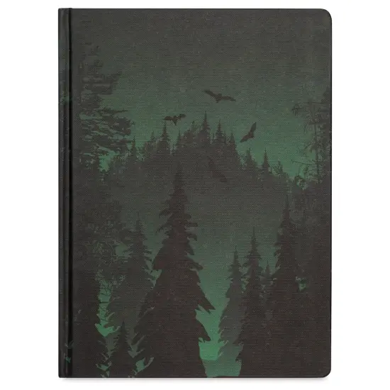 Cognitive Surplus Dark Matter Notebook - Twilight in the Evergreen {1}