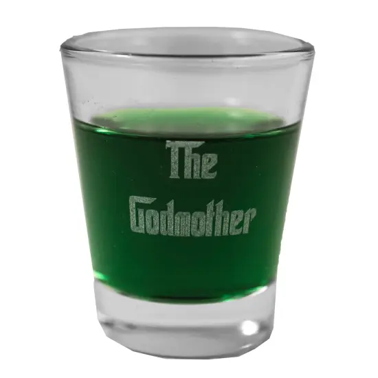 2oz Godmother Shot Glass {1}