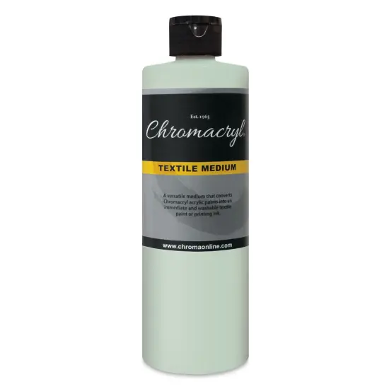 Chromacryl Textile Medium, 16 oz bottle {2}