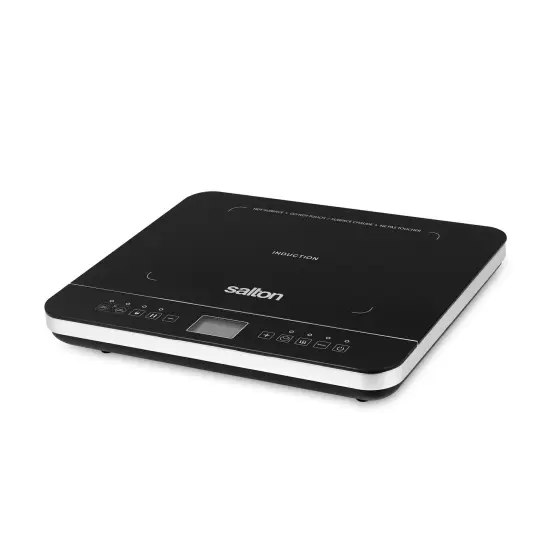 Salton Induction Cooktop with Temperature Probe Black {3}