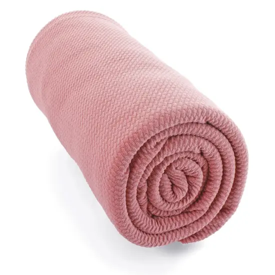 Solid 4 way Stretch Liverpool Bullet Fabric Dusty Rose {1}