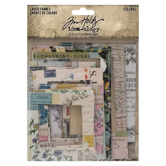 Idea-Ology Layer Frames 12/Pkg-Collage {1}