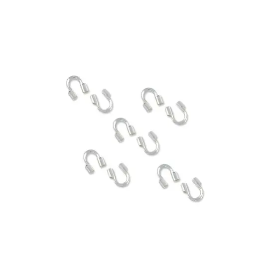 Wire Protector Guards .925 Sterling Silver (Pack of 10) {2}
