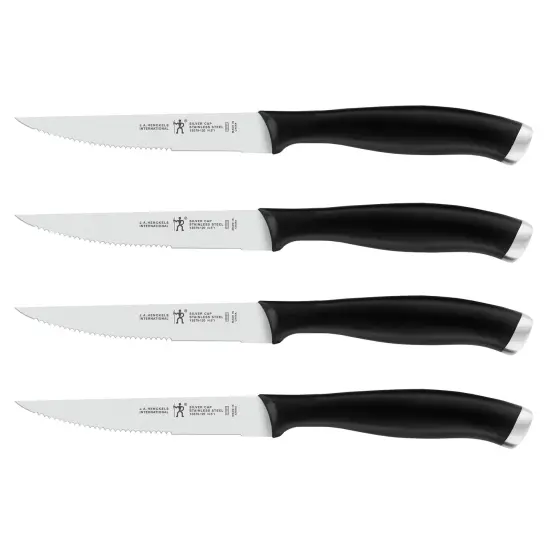 Henckels Silvercap 4-pc Steak Knife Set {1}