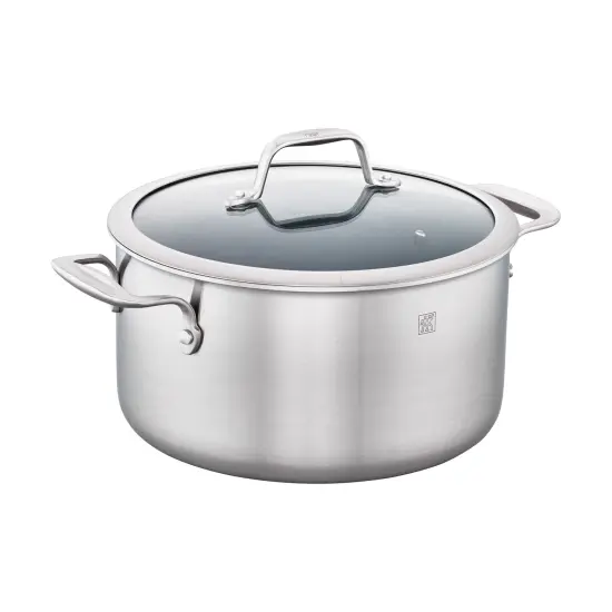 ZWILLING Spirit 3-ply 6-qt Stainless Steel Ceramic Nonstick Dutch Oven {1}