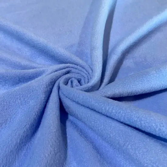 FabricLA | Fleece Fabric By The Yard | 72"X60" Inch Wide | Anti Pill Polar Fleece | Soft, Blanket, Throw, Poncho, Pillow Cover, PJ Pants, Booties, Eye Mask - Light Blue (2 Yard) {1}