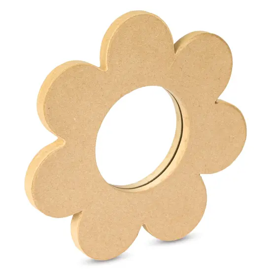 DecoPatch Paper Mache Mirror - Petal {1}