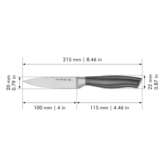 Henckels Graphite 4-inch Paring Knife {4}