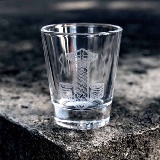 2oz Mj&ouml;lnir Shot glass {3}