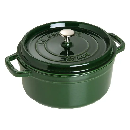 STAUB Cast Iron 4-qt Round Cocotte {2}