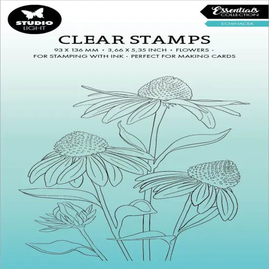 Studio Light Clear Stamp-Nr. 543, Echinacea {1}