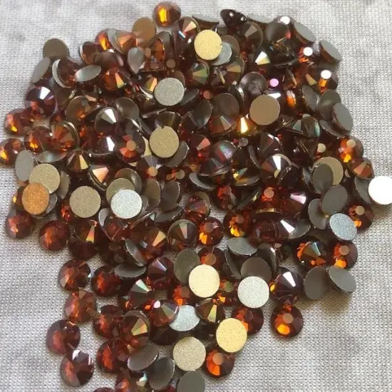 Burgundy - KiraKira Glass Rhinestones by CrystalNinja {1}