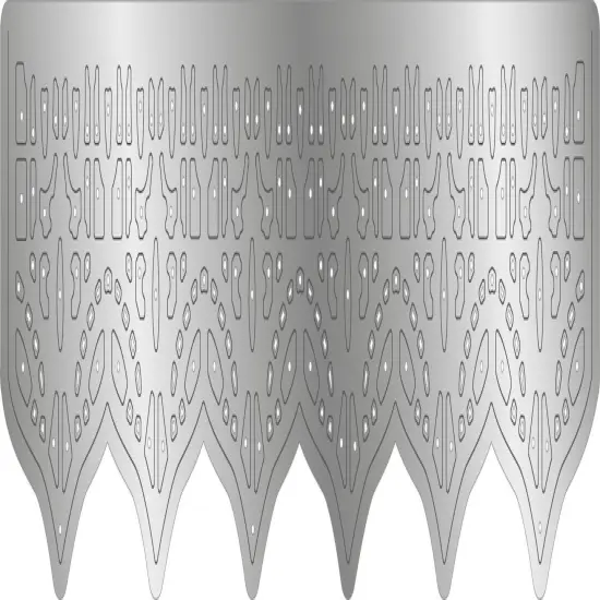 Sara Signature Wild At Heart Metal Die-Delicate Lace {3}