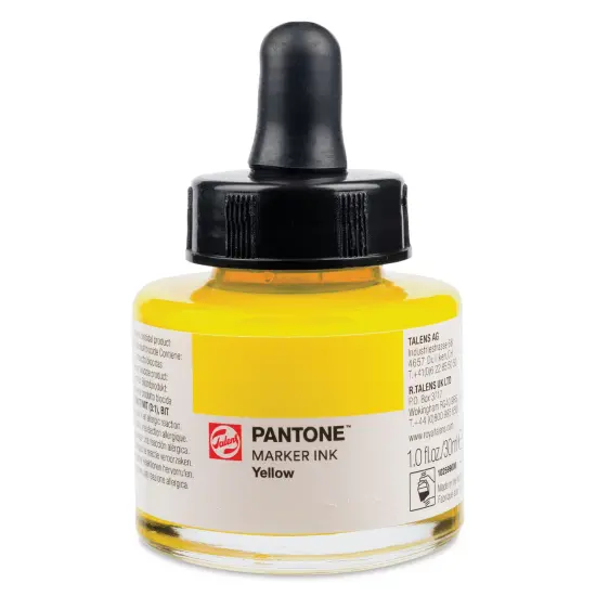 Talens Pantone Marker Ink Refill - Yellow, 30 ml {1}