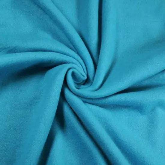 FabricLA | Fleece Fabric By The Yard | 72"X60" Inch Wide | Anti Pill Polar Fleece | Soft, Blanket, Throw, Poncho, Pillow Cover, PJ Pants, Booties, Eye Mask - Turquoise (2 Yard) {1}