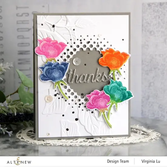 Mini Delight: Petite Reverie Stamp & Die Set {6}