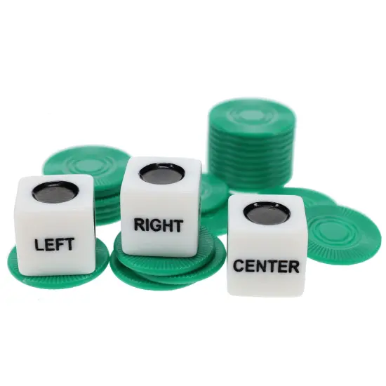LRC &ndash; Left, Right, Center Dice Game {4}