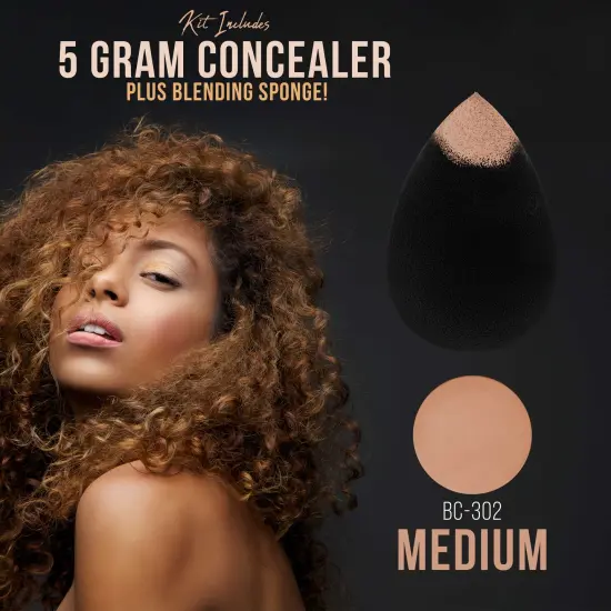 Belloccio Professional Beauty Airbrush Cosmetic Makeup System with 4 Medium Shades of Foundation in 1/4 oz Bottles {5}