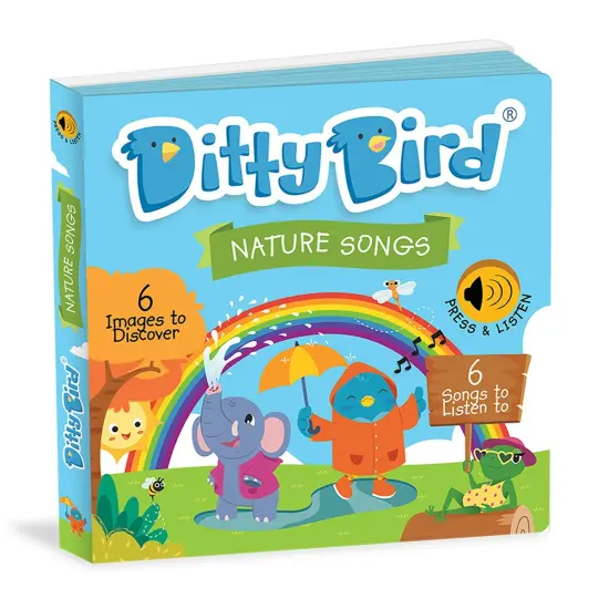 Ditty Bird Ditty Bird Nature and Career Song Books - Set of 2 {5}