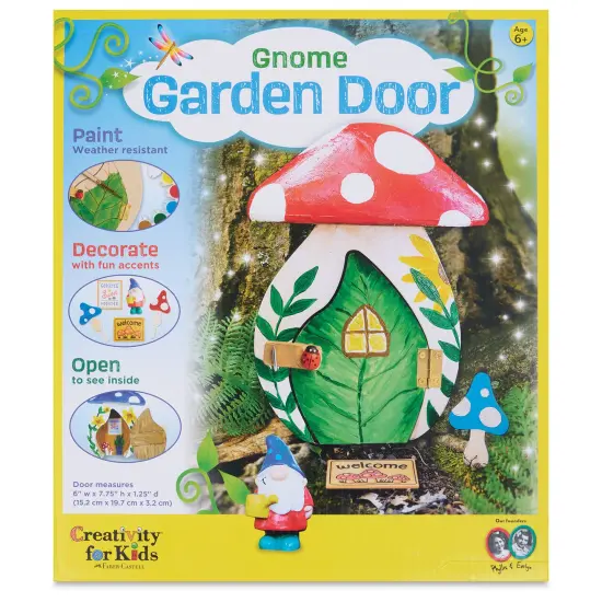 Creativity for Kids Gnome Garden Door Kit {1}