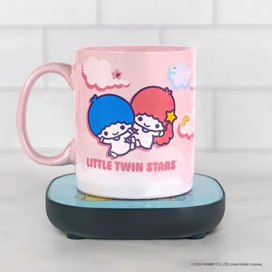 Uncanny Brands Hello Kitty and Friends Little Twin Stars Mug Warmer with Mug {2}