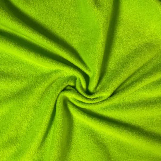 FabricLA | Fleece Fabric By The Yard | 72"X60" Inch Wide | Anti Pill Polar Fleece | Soft, Blanket, Throw, Poncho, Pillow Cover, PJ Pants, Booties, Eye Mask - Lime (2 Yard ) {1}