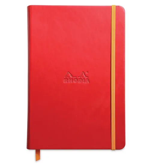 Rhodiarama Hardcover Notebook - Poppy, A5 {1}