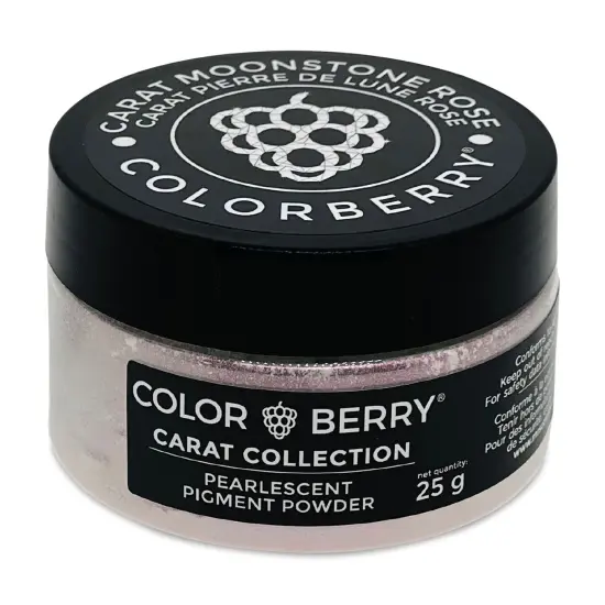Colorberry Carat Collection Dry Resin Pigment - Moonstone Rose, 25 g, Jar {1}