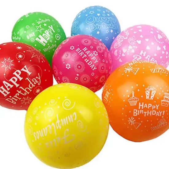 Assorted Birthday Hat Balloons, Celebrations with 50 Joyful Pieces of Festive Fun | RAHEEV&reg; {3}