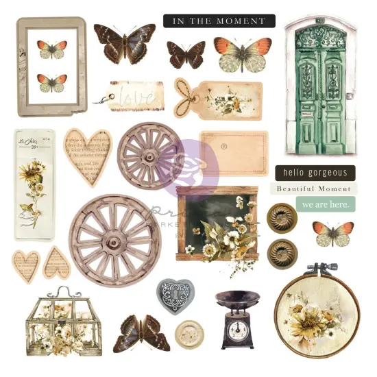In The Moment Cardstock Ephemera 60/Pkg {1}