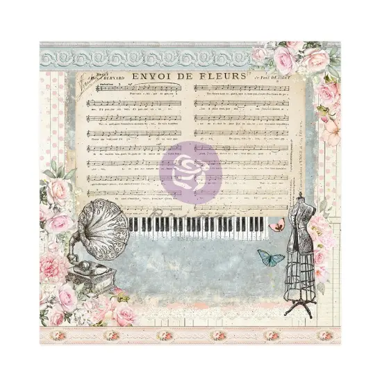 French Blue By Frank Garcia Double-Sided Cardstock 12"X12" {3}