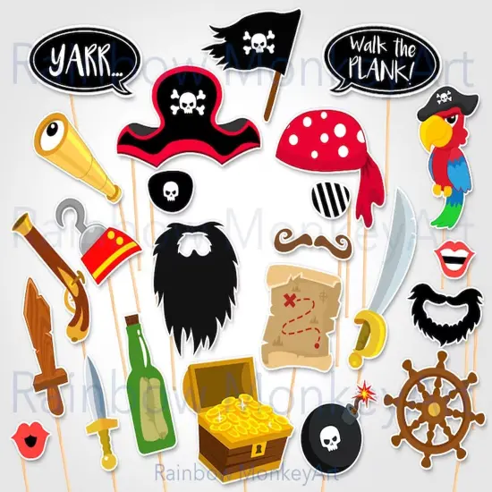 Best Photo Booth Stick Prop | 12 inches to 15 inches long Style with Unique and Artistic Stick Props | RAHEEV&reg; {4}