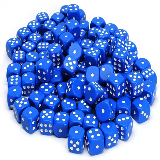 WE Games Opaque Dice - Set of 6 {3}