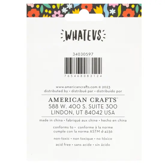 American Crafts Whatevs Ink Pads-4/Pkg {3}