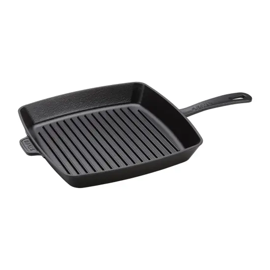 STAUB Cast Iron 12-inch Square Grill Pan {1}
