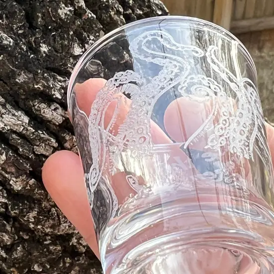 2oz Release the Kraken Shotglass LASER {4}