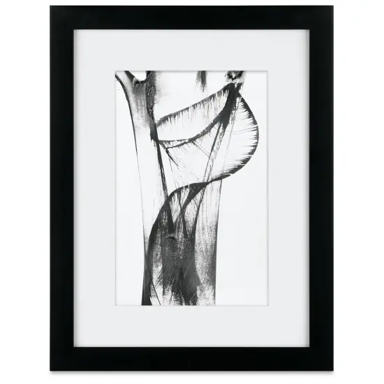 Blick Sheffield Frame - Black, 12" x 16" w/White Mat {1}
