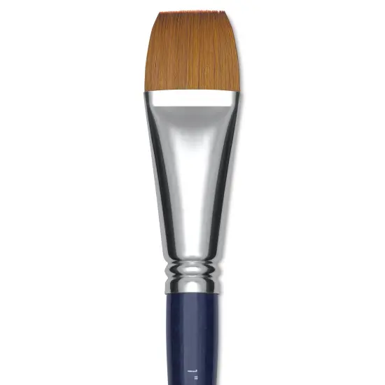 Escoda Chronos Brush - Short Handle, Bright, Size 1" {1}
