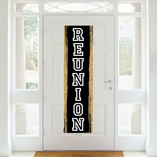 Big Dot of Happiness Reunited - School Class Reunion Party Front Door Decoration - Vertical Banner {3}