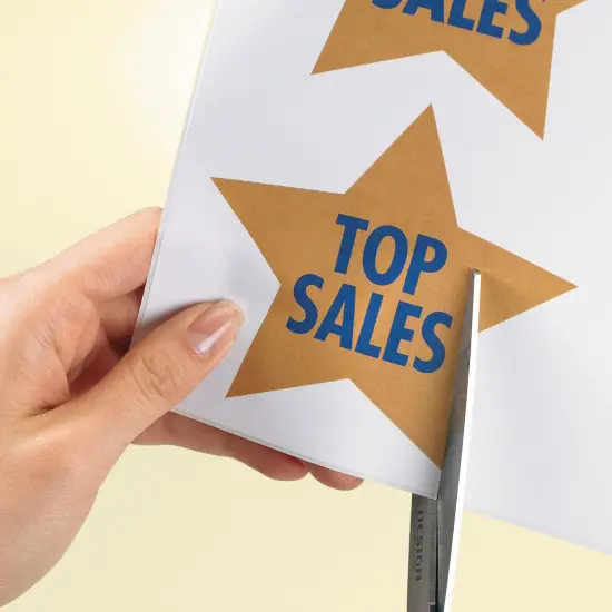 Avery White Shipping Labels, Permanent Adhesive, 8-1/2" x 11", 20 Labels (8255) {2}