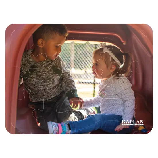 Kaplan Early Learning Company Friends Like Me Puzzles - Set of 4 {6}