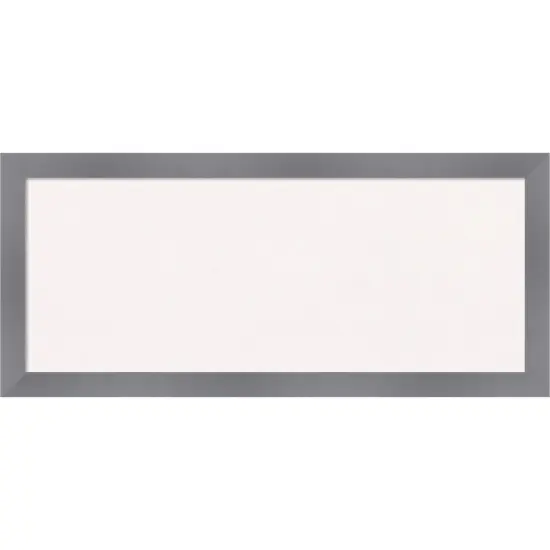 Edwin Wood Framed Corkboard, White Cork Grey {1}