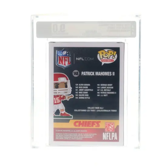 Kansas City Chiefs NFL Funko POP Vinyl Figure | Patrick Mahomes | Rated AFA 9 {4}