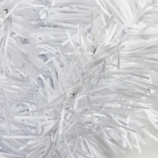 Northlight Canadian Pine Commercial Artificial Christmas Garland - 100' x 10" - White - Unlit {3}