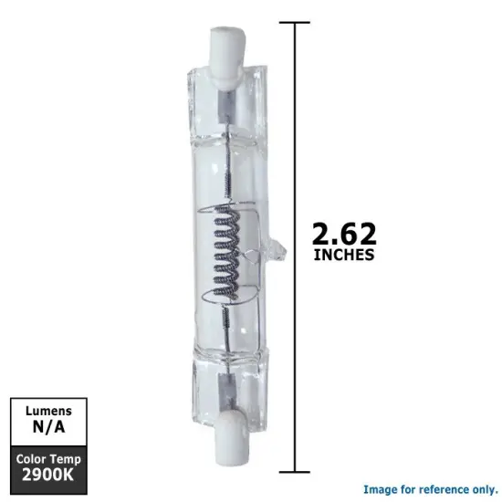 Ushio 1001106 - JPD25V-150WG1 FUSED R7S-18 66.7mm Double Ended Bulb {2}